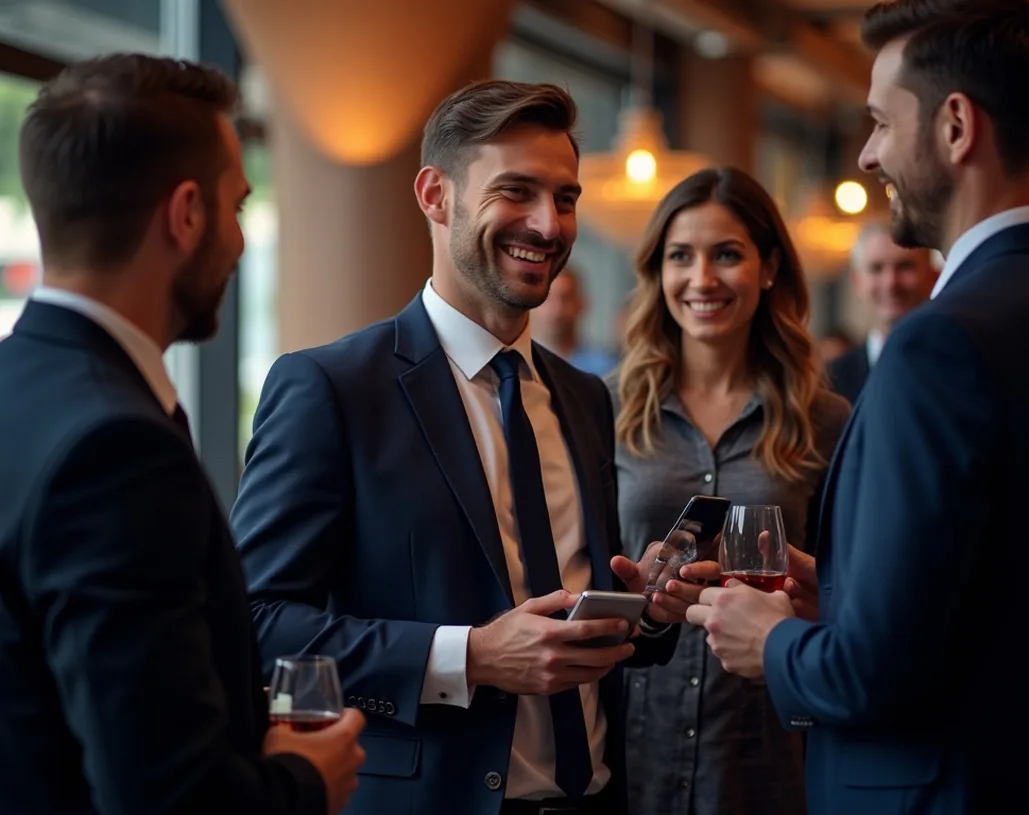 Professional networking event
